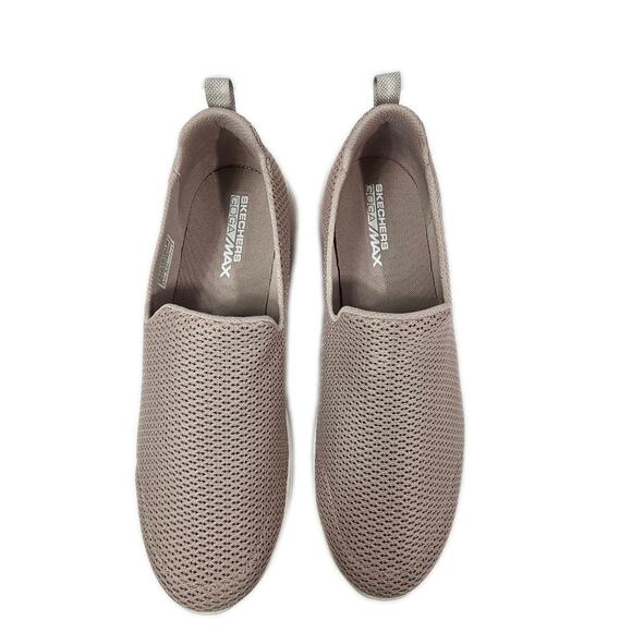 Skechers Go Walk Joy Taupe Women's Casual Slip-on NWOT #15600 Size 10 - Picture 3 of 9